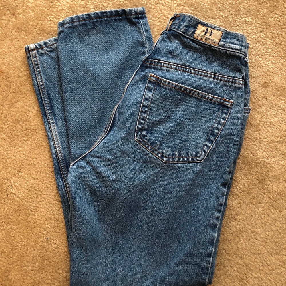 Vintage Petite High Waist Jeans